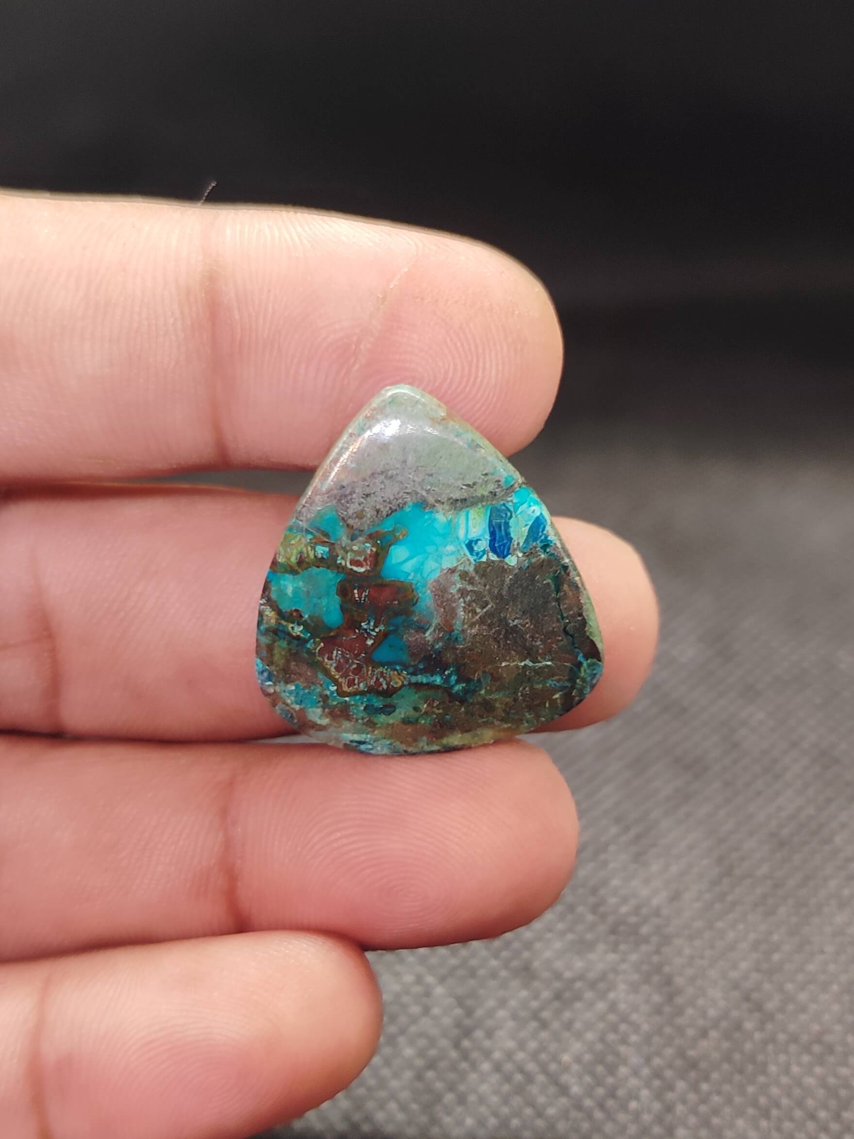 27mm Chrysocolla Collector Stone