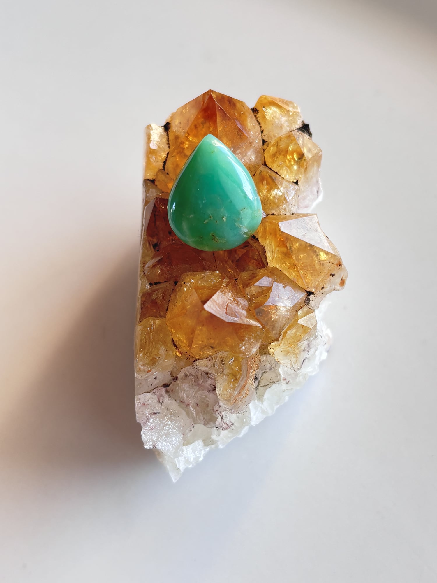 18mm Chrysoprase Cabochon for Handcrafted Accessories