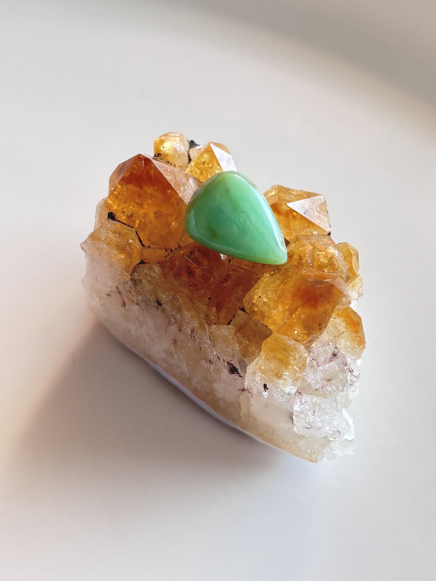20mm Chrysoprase Gemstone for Necklace Making