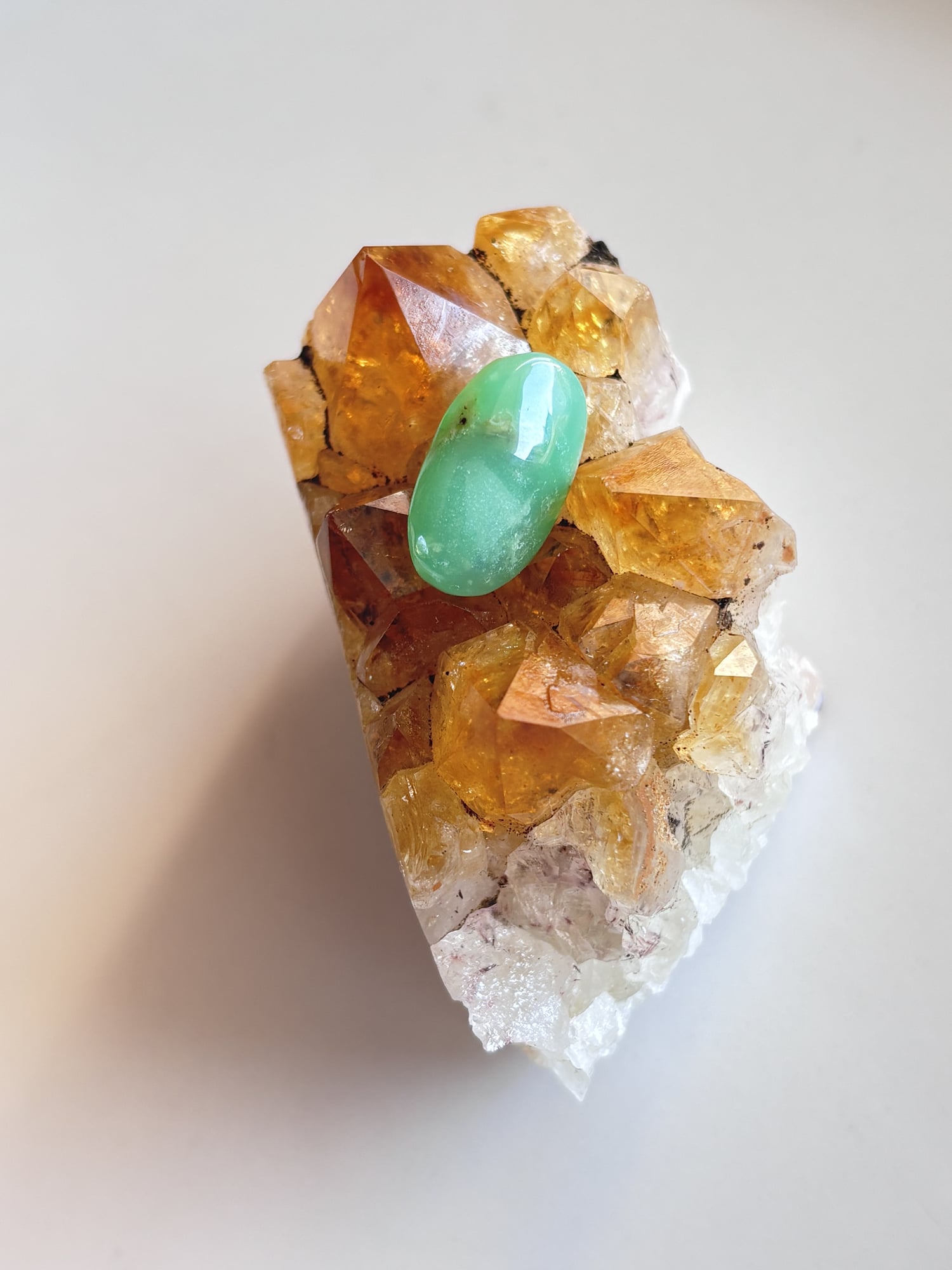 18mm Chrysoprase Cabochon for Personal Jewelry Projects