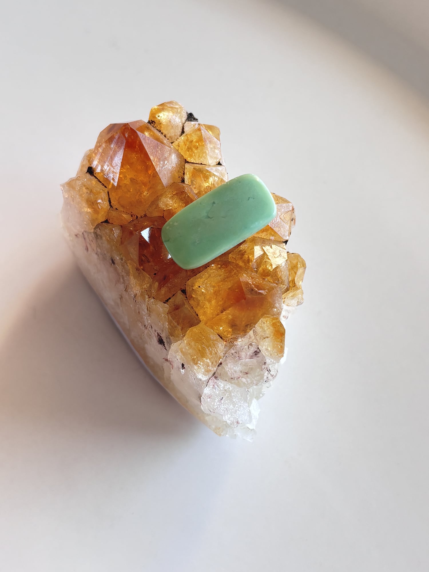 21mm Chrysoprase Cabochon for Custom Jewelry Designs