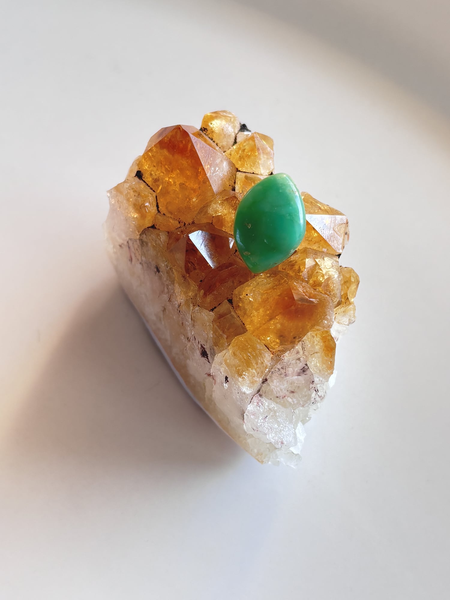 18mm Chrysoprase Gemstone for Creative Pendant Designs