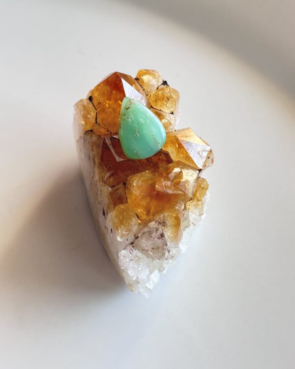 18mm Chrysoprase Cabochon for Handcrafted Accessories