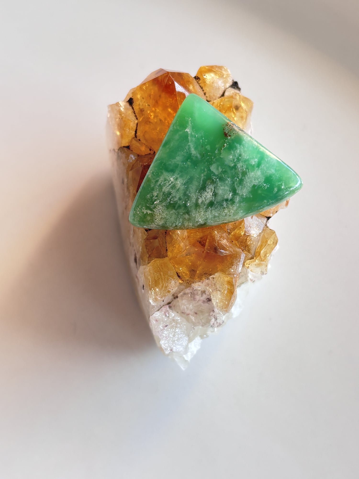 36mm Chrysoprase Cabochon for Jewelry Settings