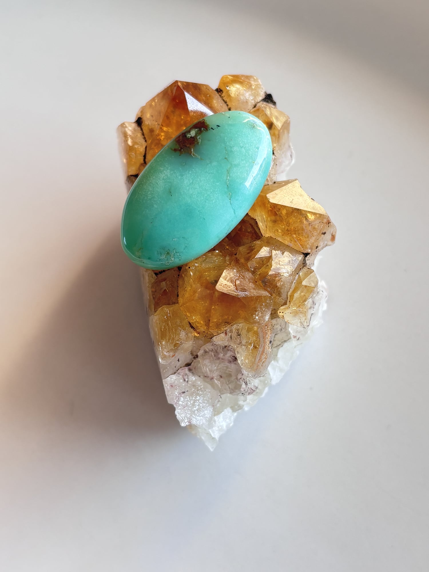 32mm Chrysoprase Cabochon for Personal Jewelry Projects