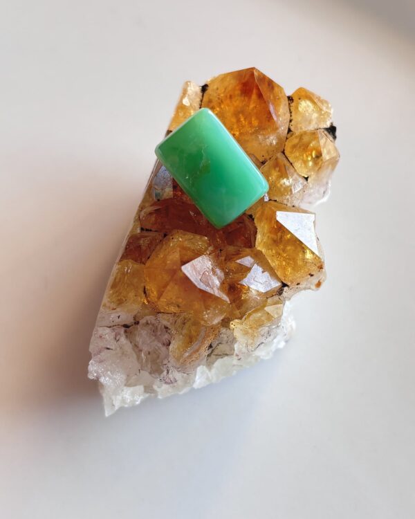 18mm Chrysoprase Cabochon for Jewelry Settings