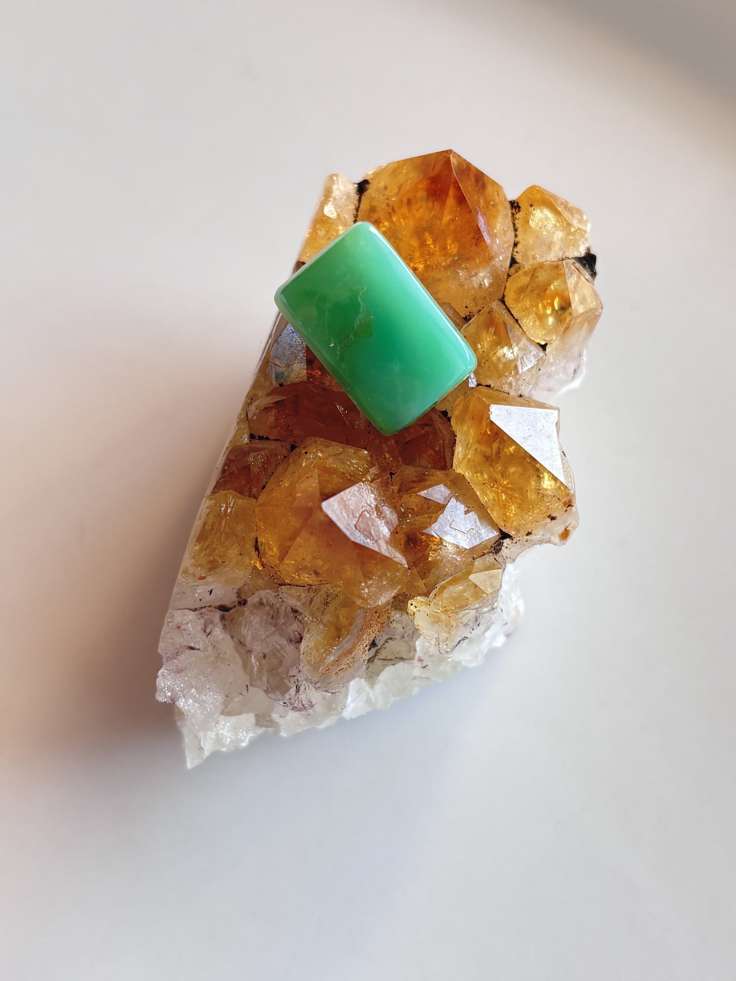 18mm Chrysoprase Cabochon for Jewelry Settings