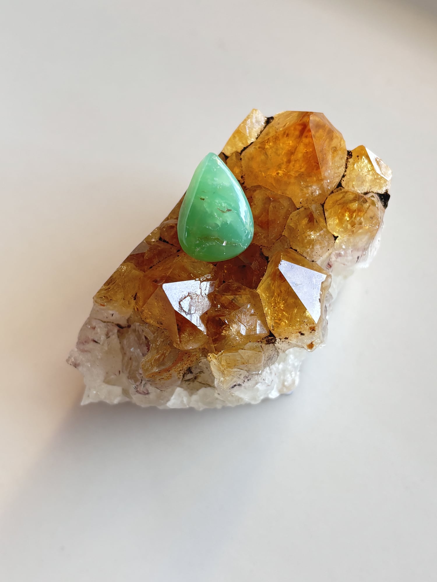 18mm Chrysoprase Cabochon for Jewelry Settings