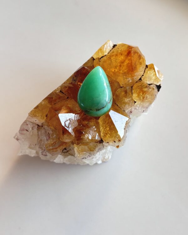 20mm Chrysoprase Gemstone for Necklace Making