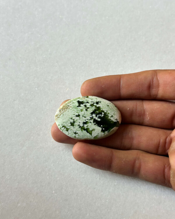 43mm Chrome Chalcedony Cabochon for Handmade Pendants