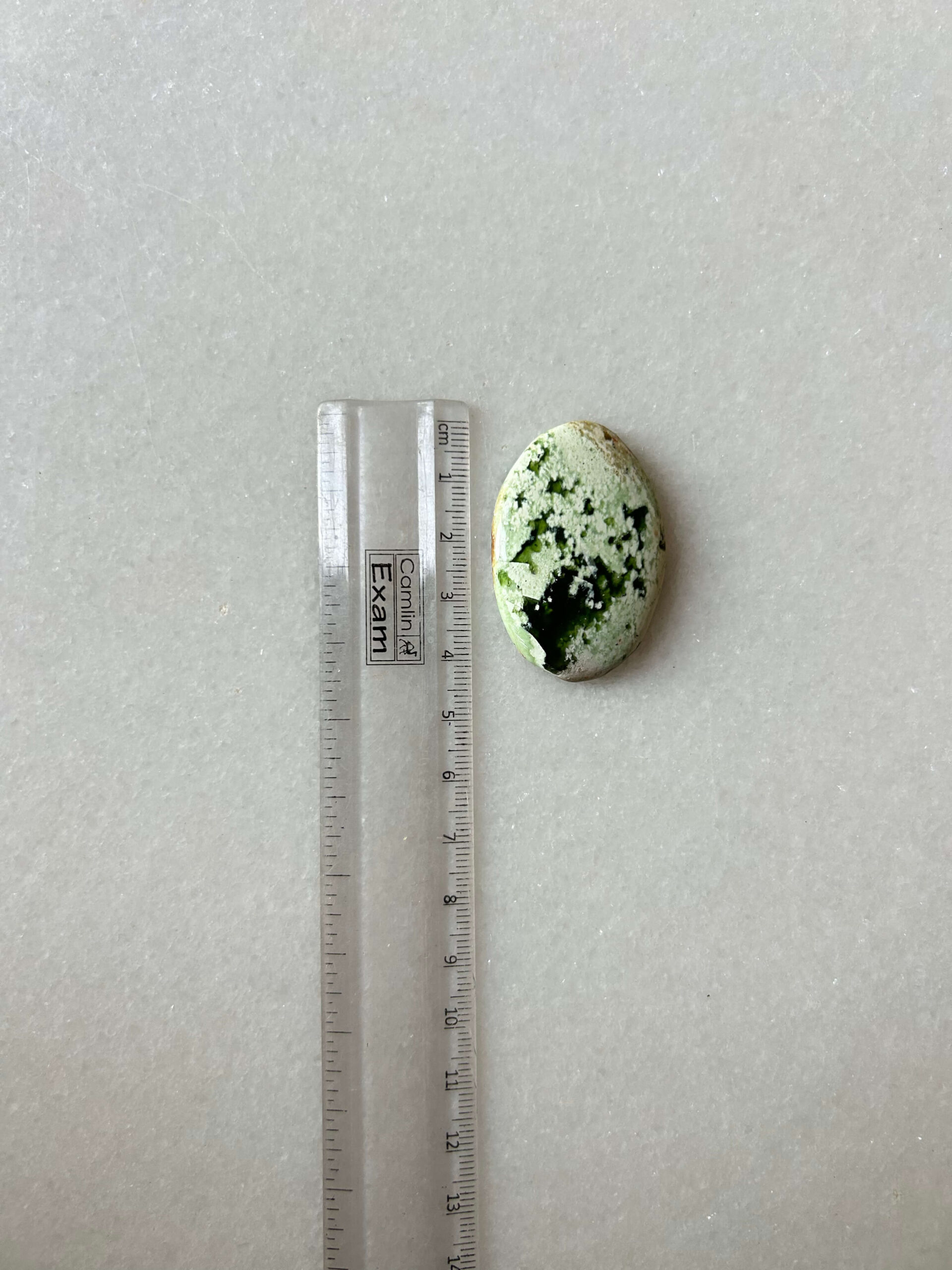 43mm Chrome Chalcedony Cabochon for Handmade Pendants - Image 2