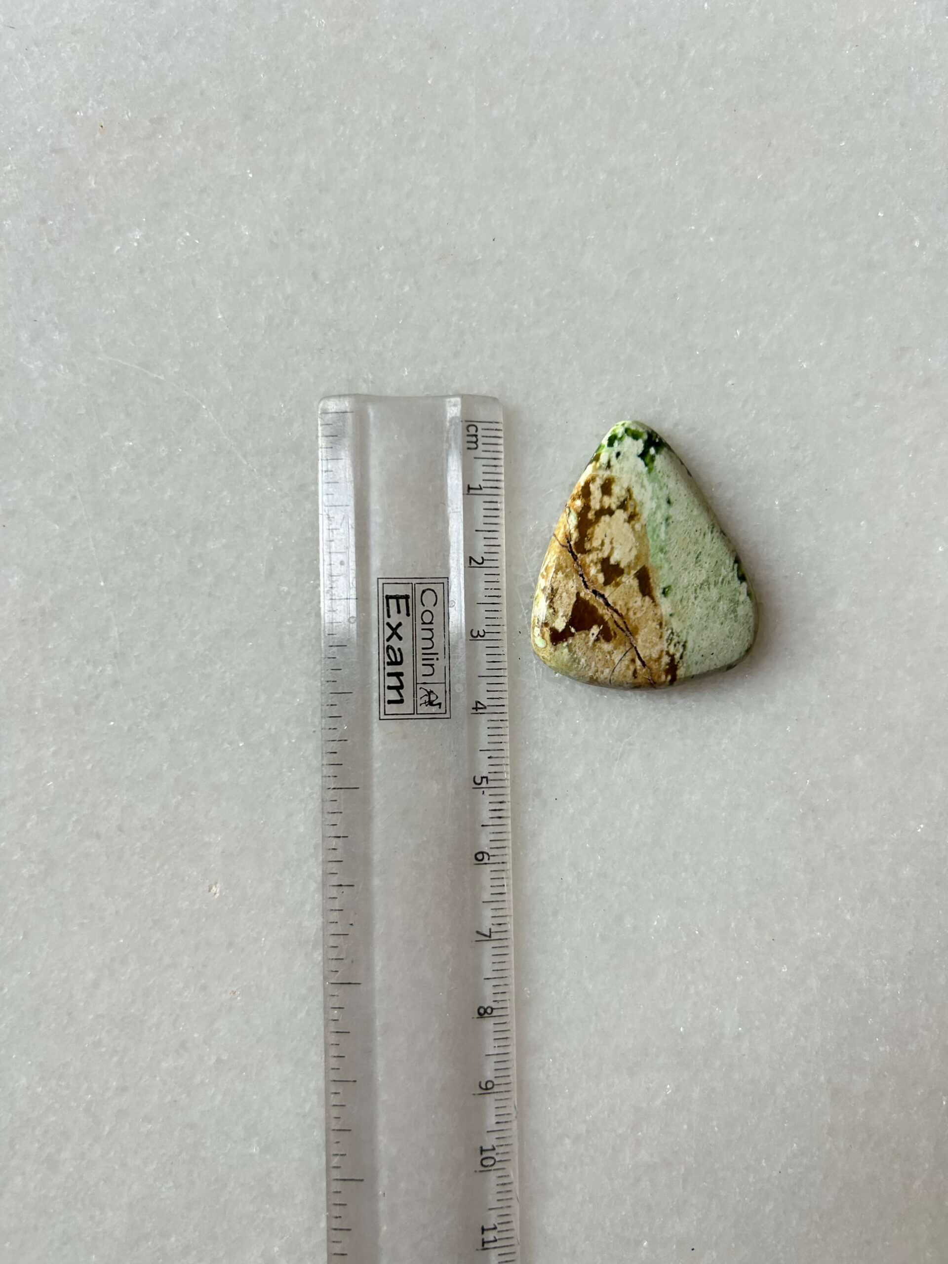 37mm Chrome Chalcedony Cabochon for Artisan Necklaces - Image 2