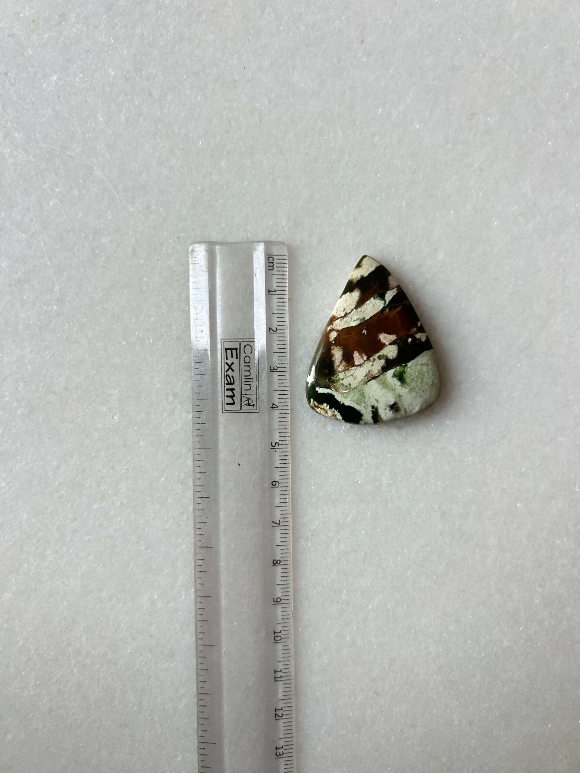 43mm Chrome Chalcedony Cabochon for Pendant Settings - Image 2