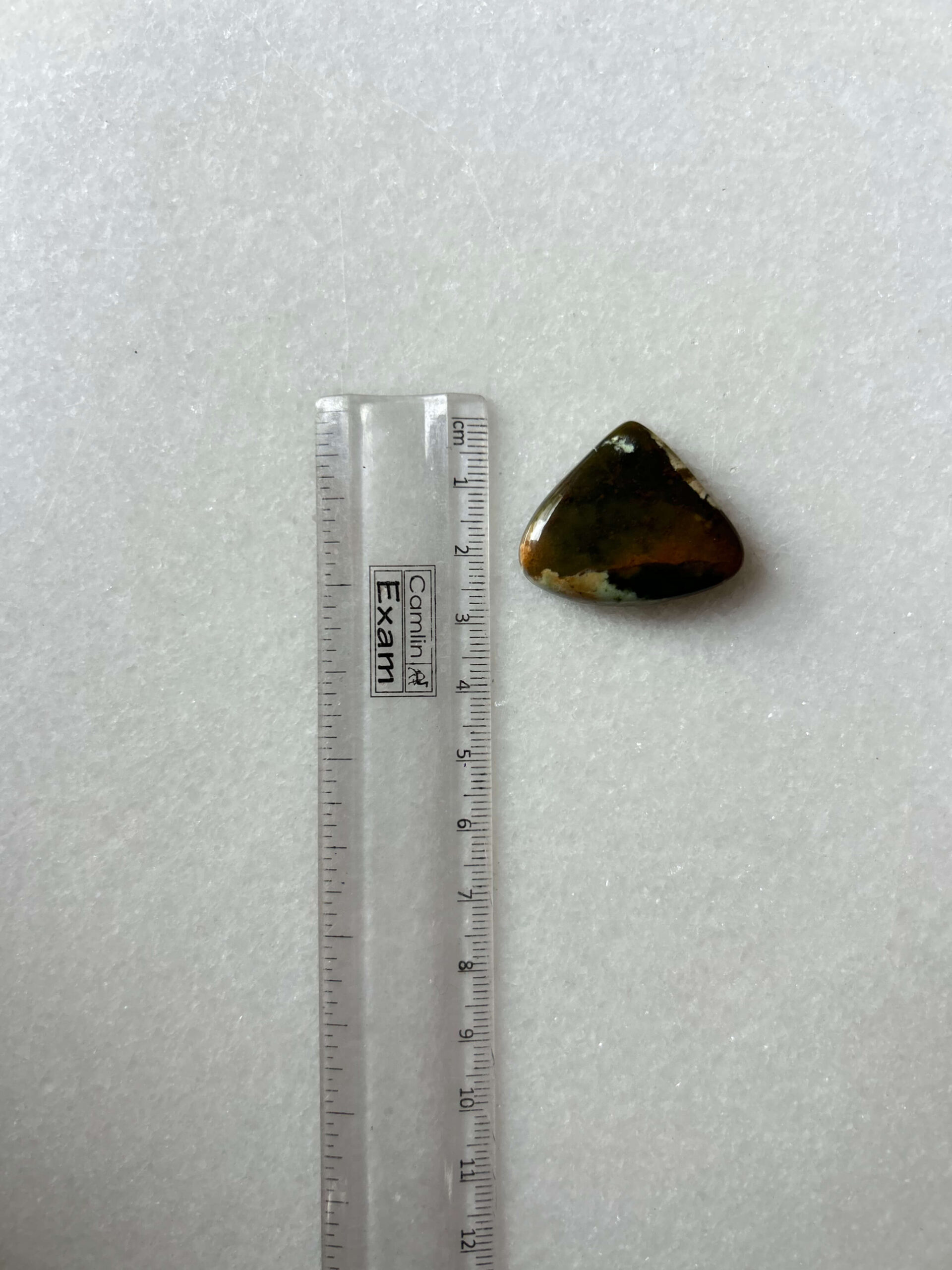 31mm Chrome Chalcedony Cabochon for Pendant Settings - Image 2