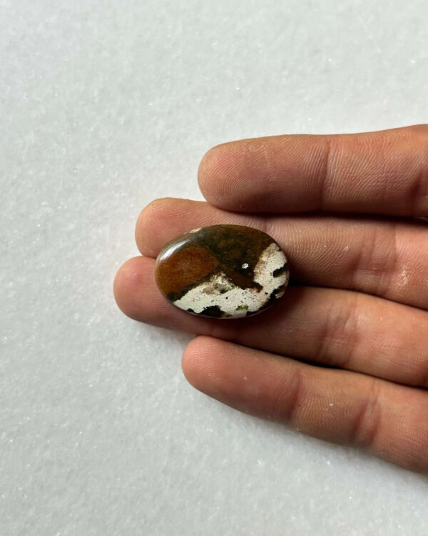 28mm Chrome Chalcedony Cabochon for Jewelry Making