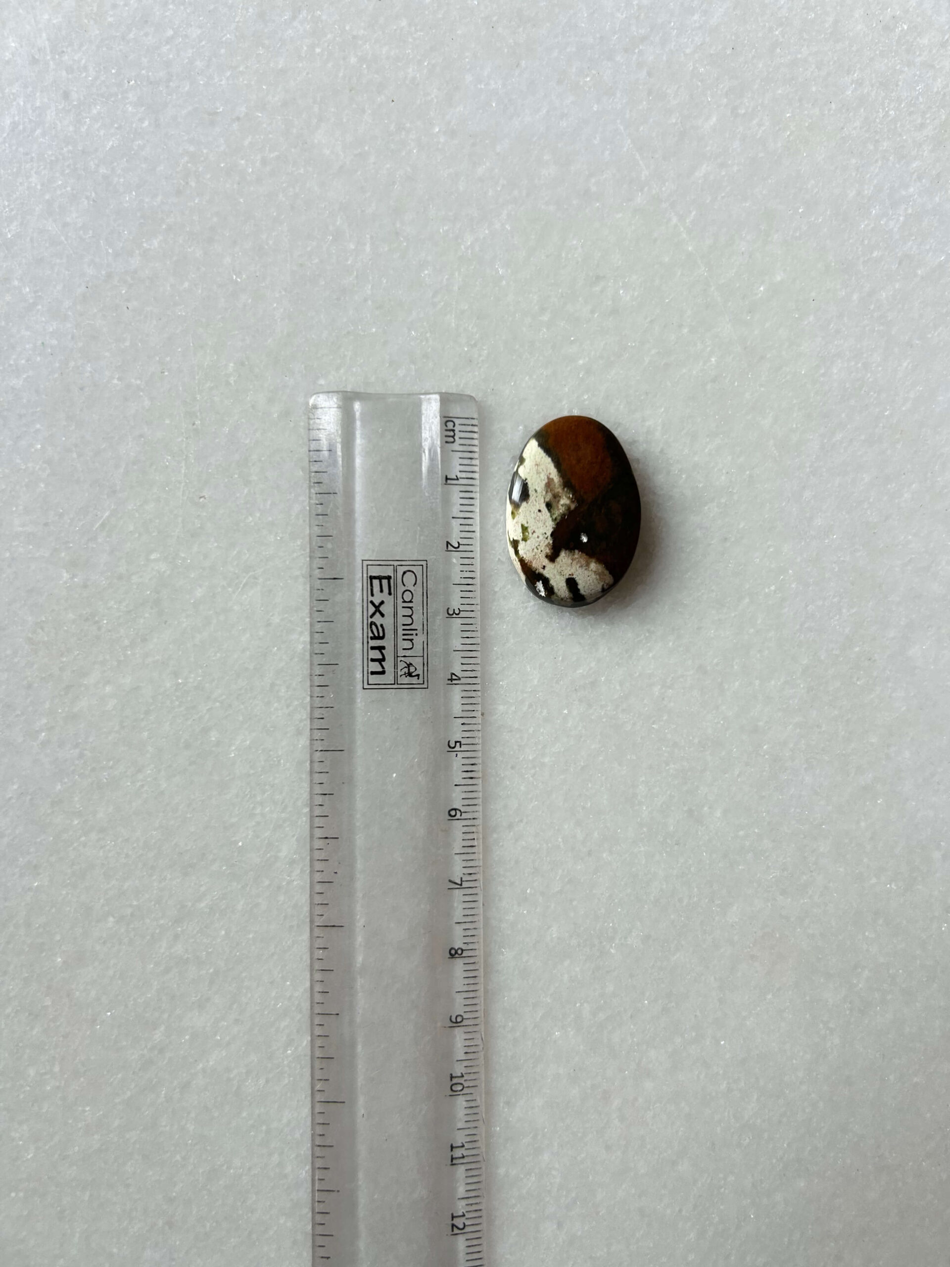 28mm Chrome Chalcedony Cabochon for Jewelry Making - Image 2
