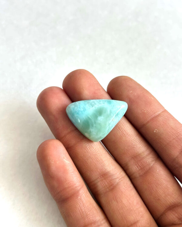 Special Price Natural Larimar Stone Cabochon - 23 mm
