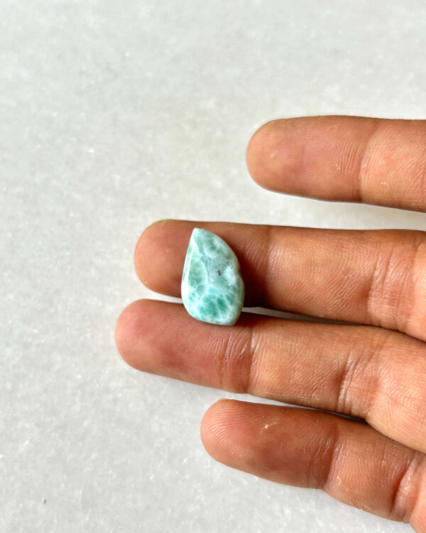 Special Price Natural Larimar Premium Cabochon - 18 mm