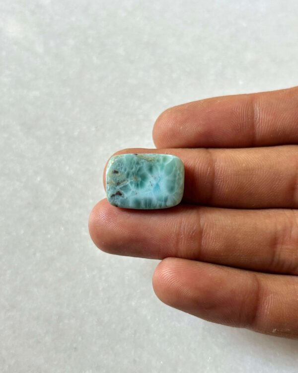 19mm Special Price Natural Larimar Cabochon for Jewelry Making