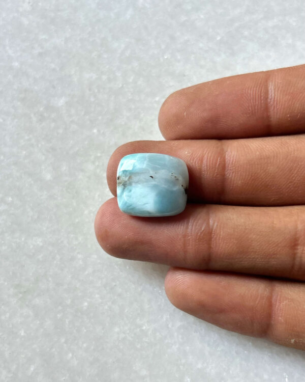 16mm Special Price Natural Larimar Cabochon for Jewelry Making