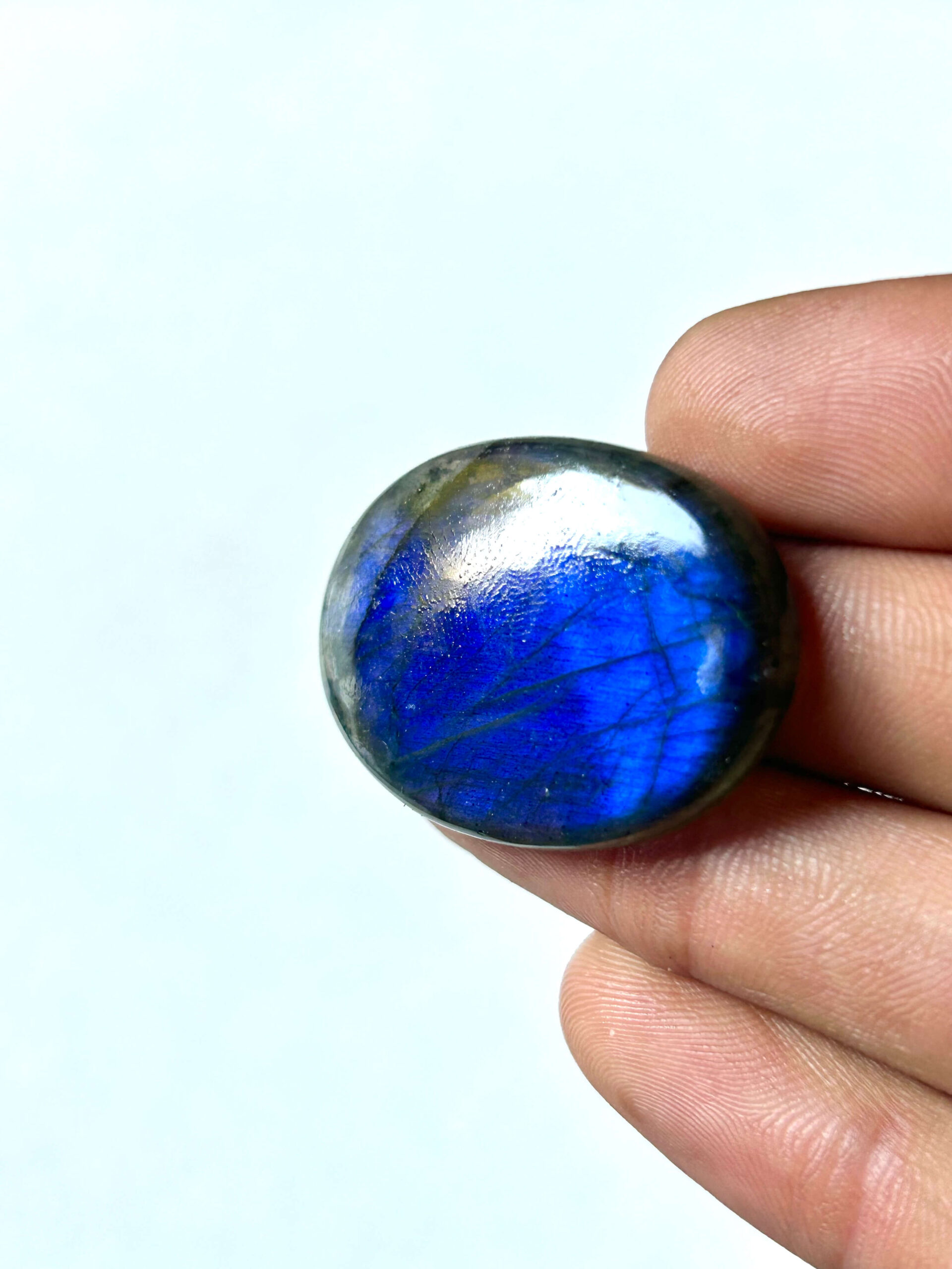38 mm Blue Labradorite Stone