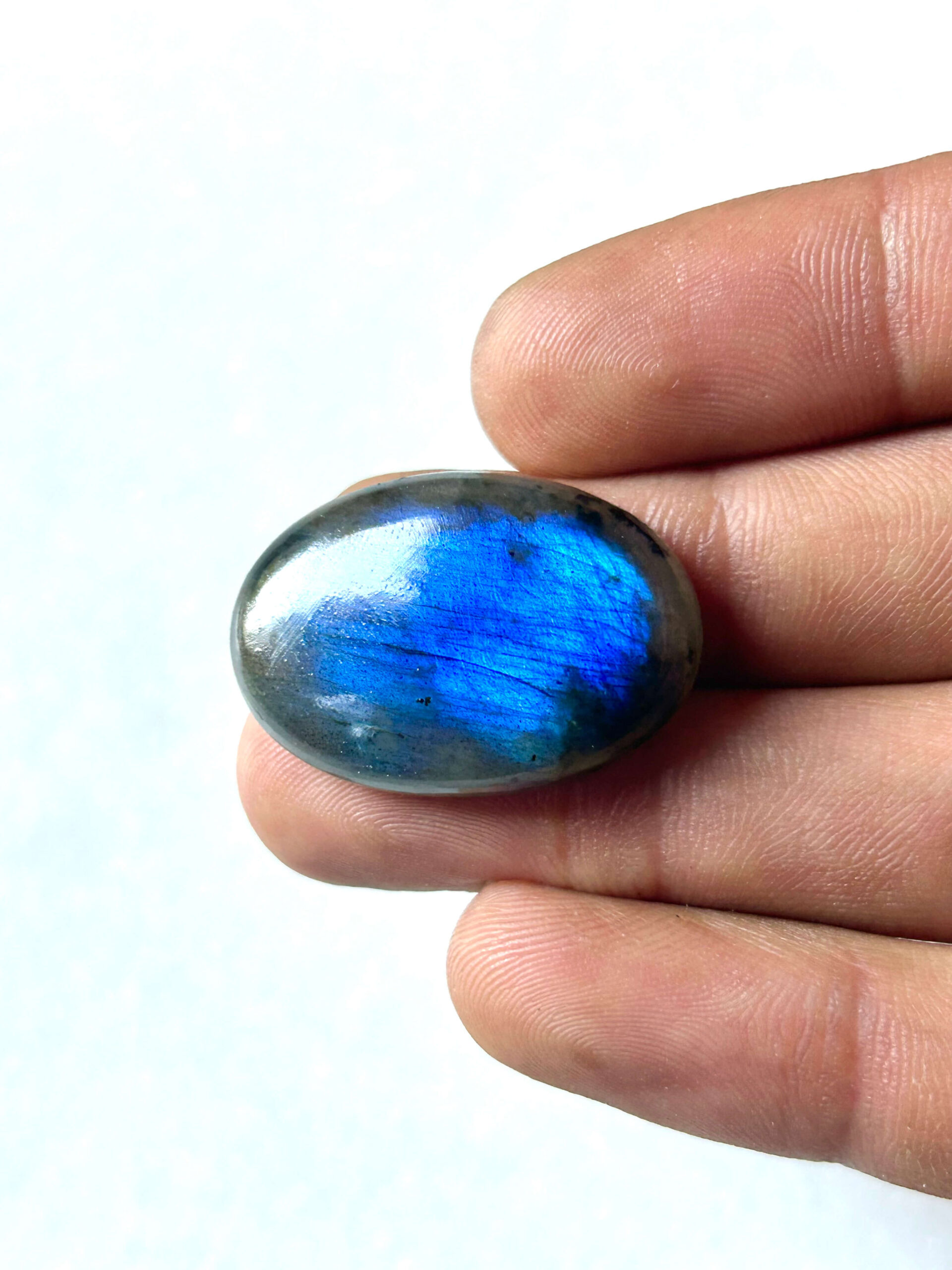 30 mm Blue Labradorite for Macrame