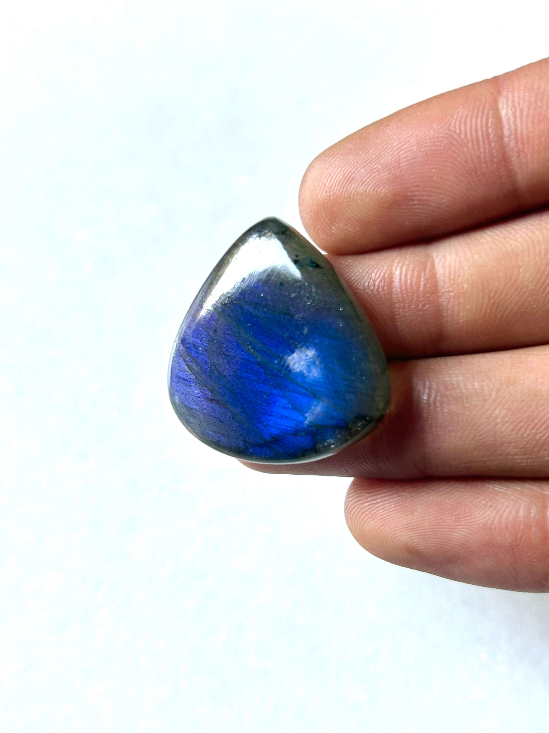 30 mm Labradorite Stone for Jewelry Making