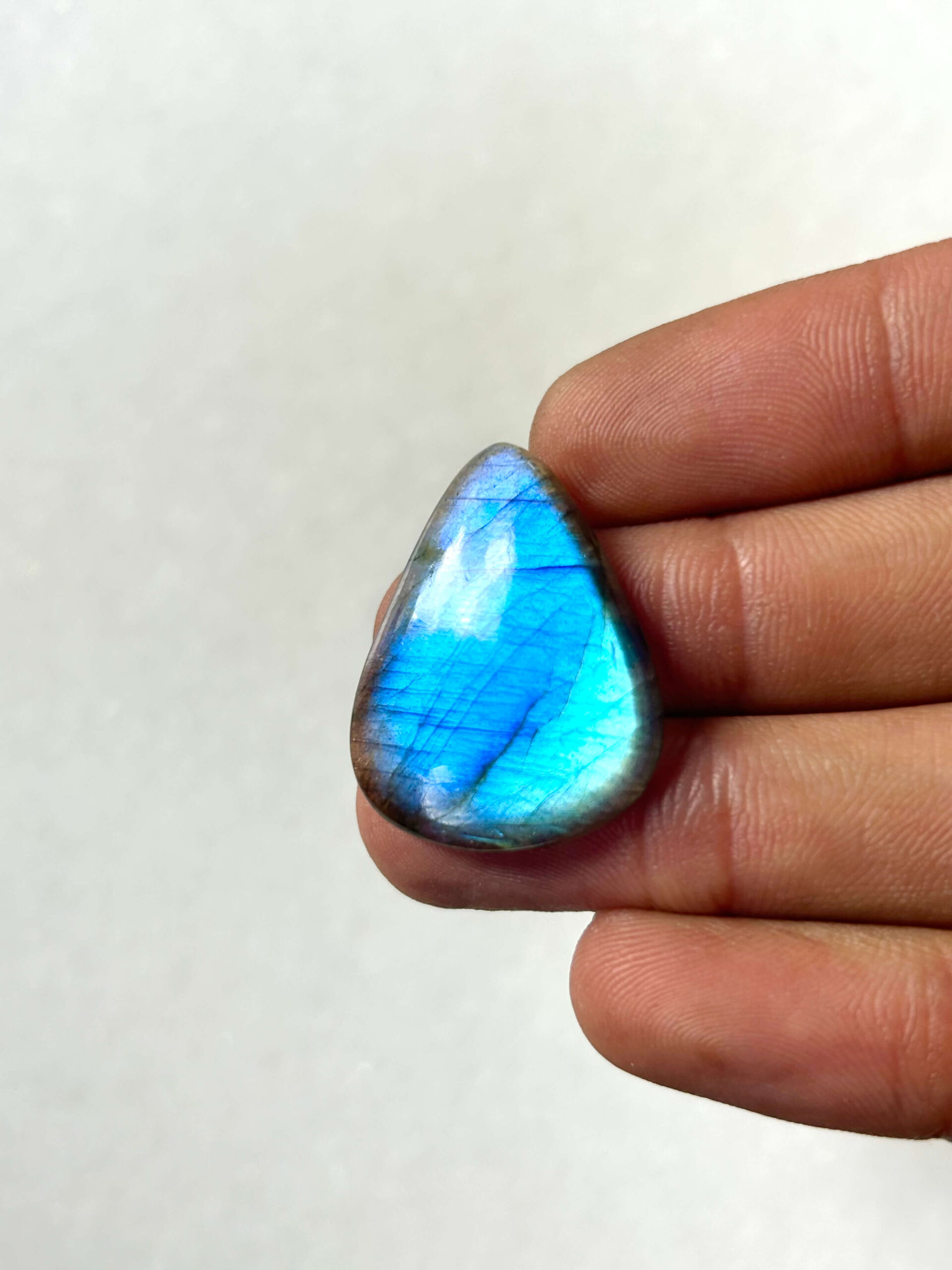 30 mm Labradorite Stone for Jewelry Making