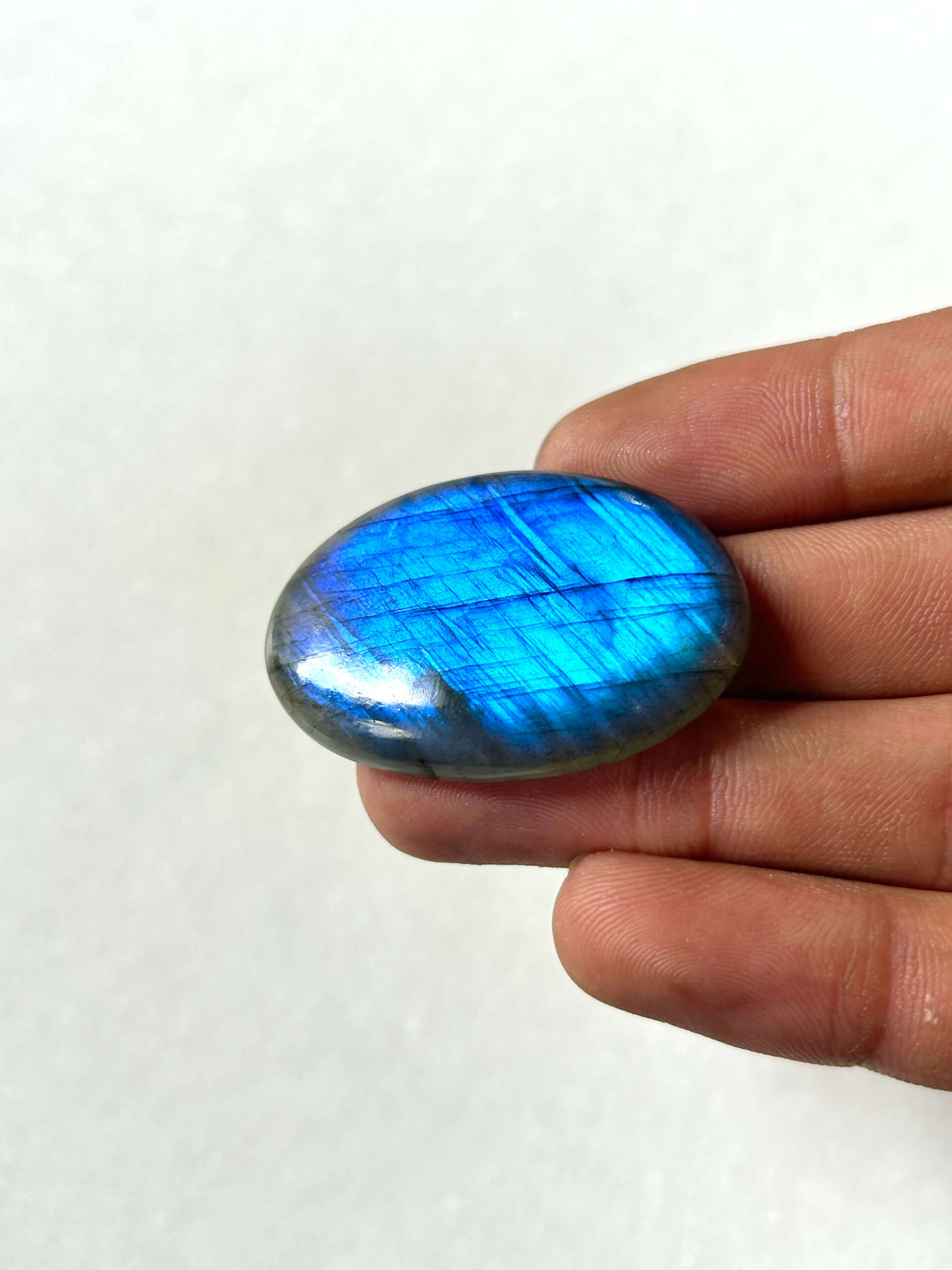 40 mm Labradorite Stone for Jewelry Making