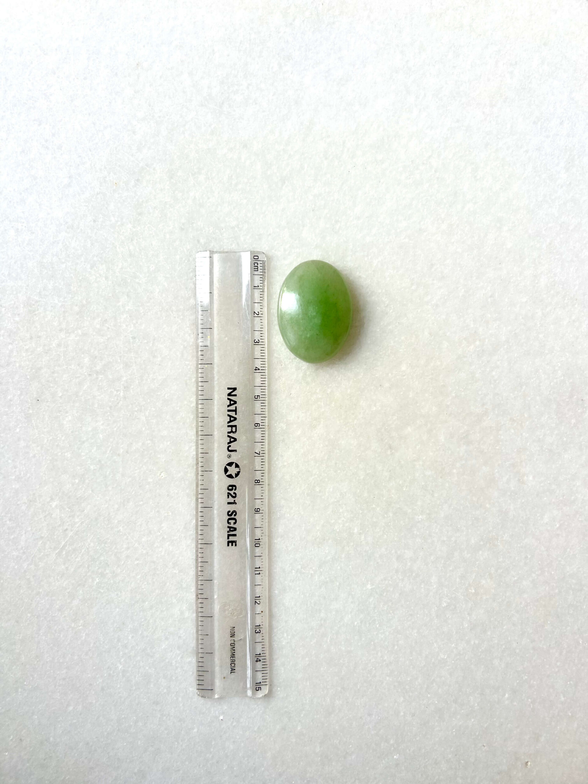 37 mm Freeform Jade Cabochon - Image 2