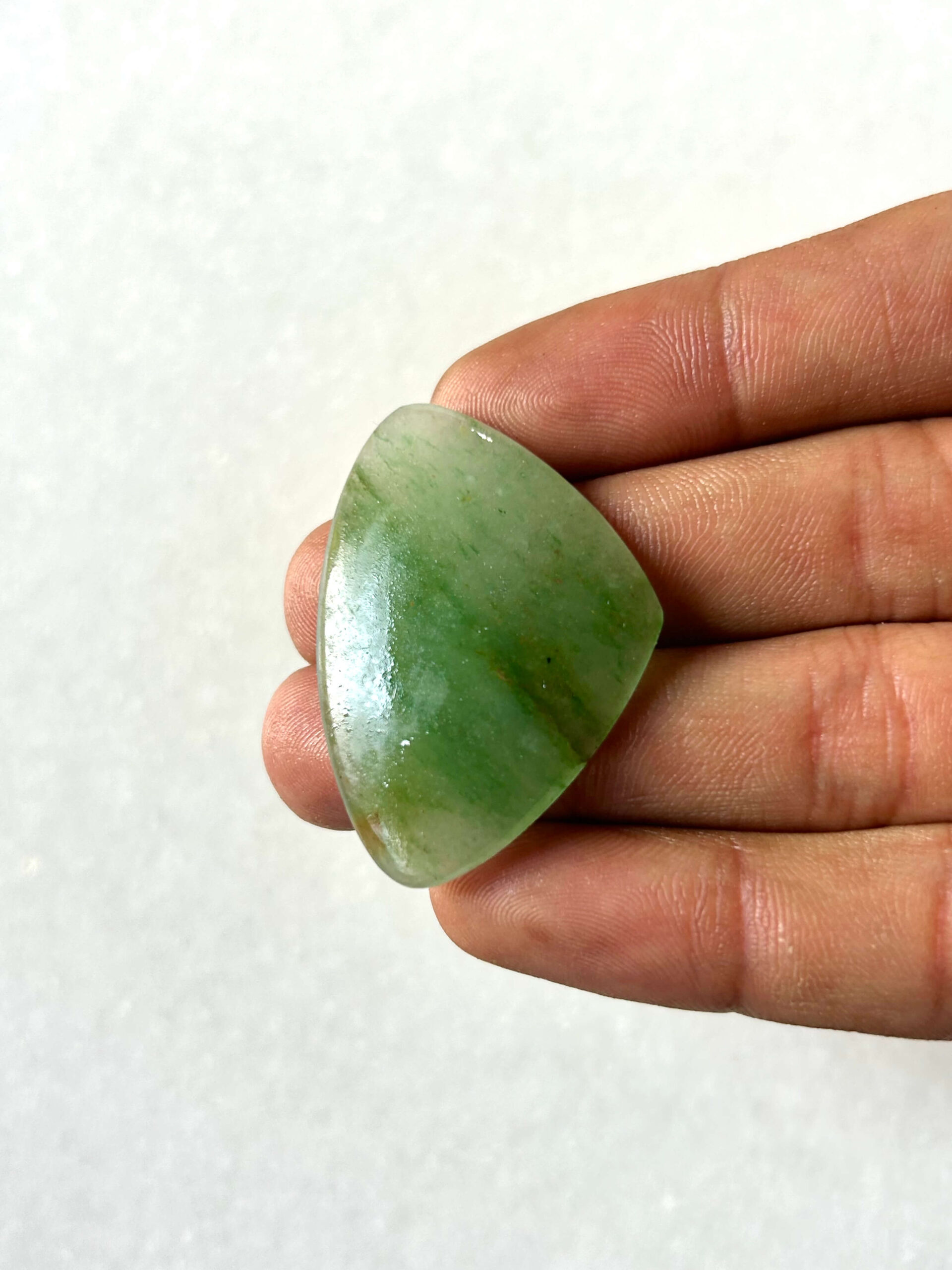 41 mm Jade Stone for Jewelry Making