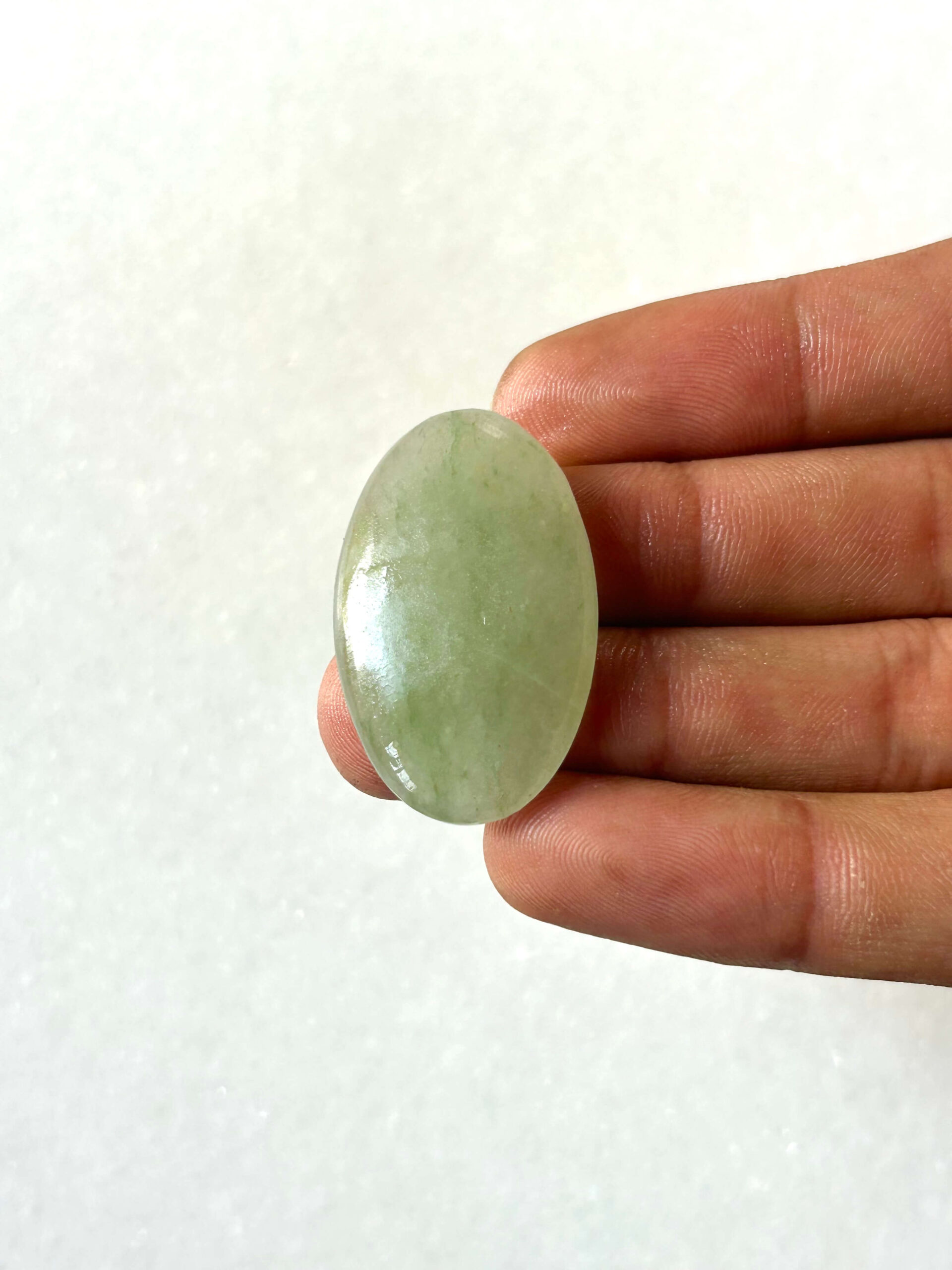 36 mm Jade Cabochon for Handmade Designs