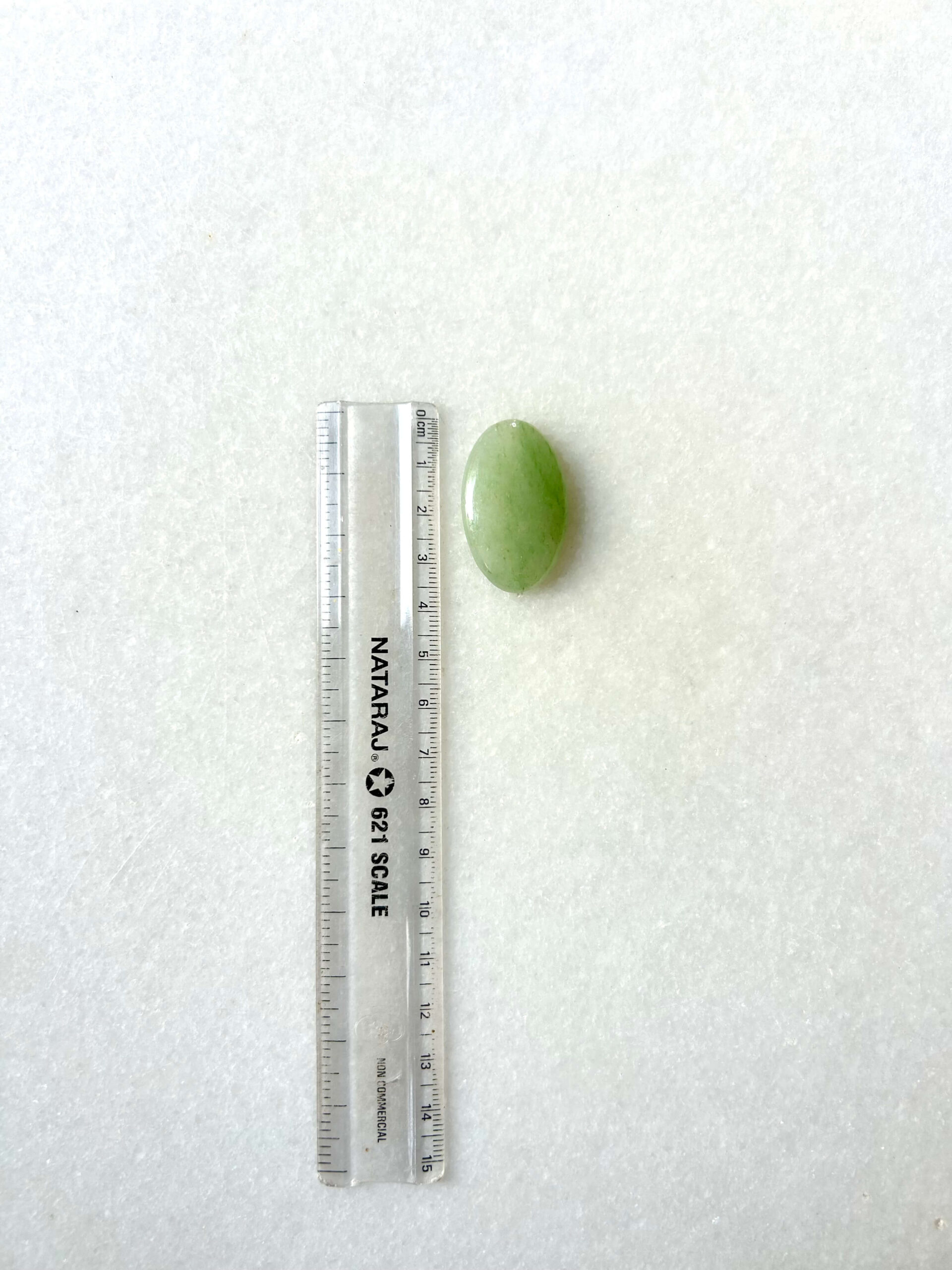 36 mm Jade Cabochon for Handmade Designs - Image 2