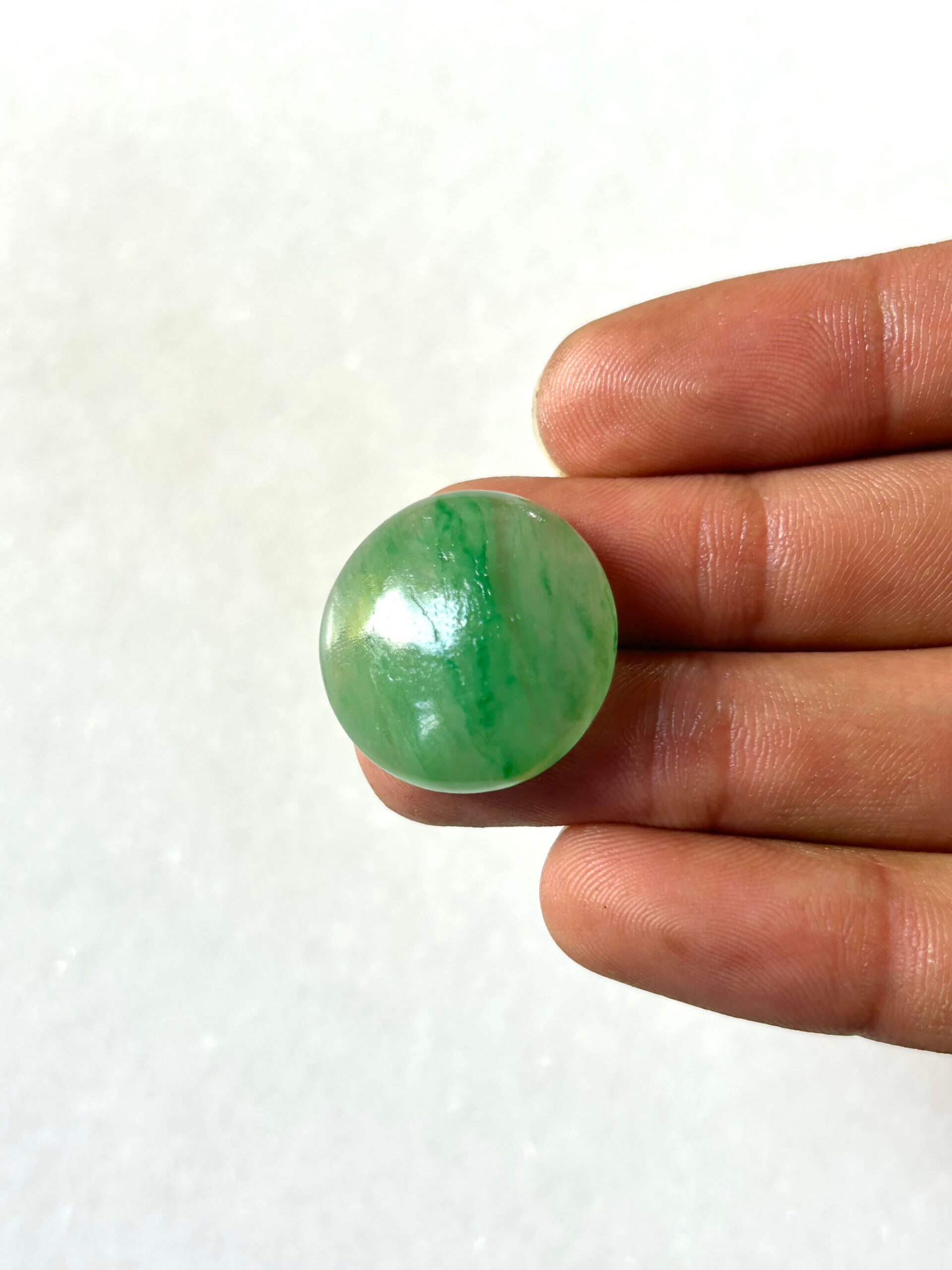 24 mm Jade Cabochon
