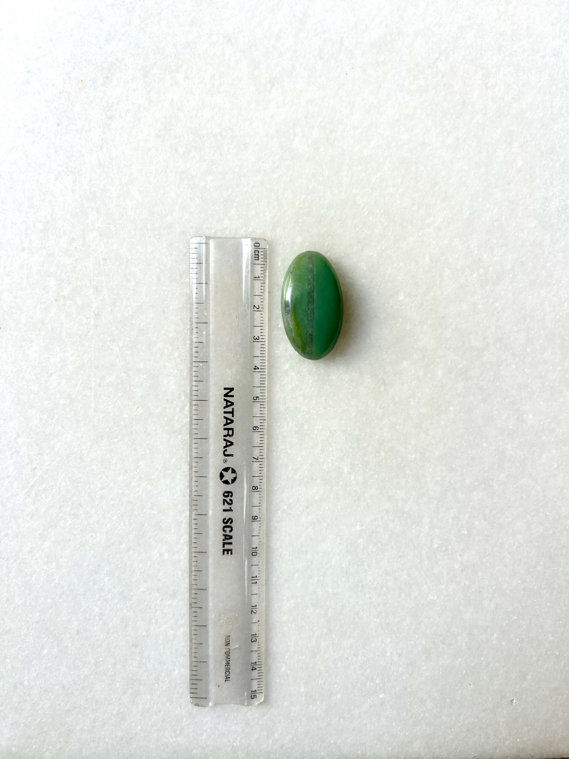 35 mm Freeform Jade Cabochon - Image 3