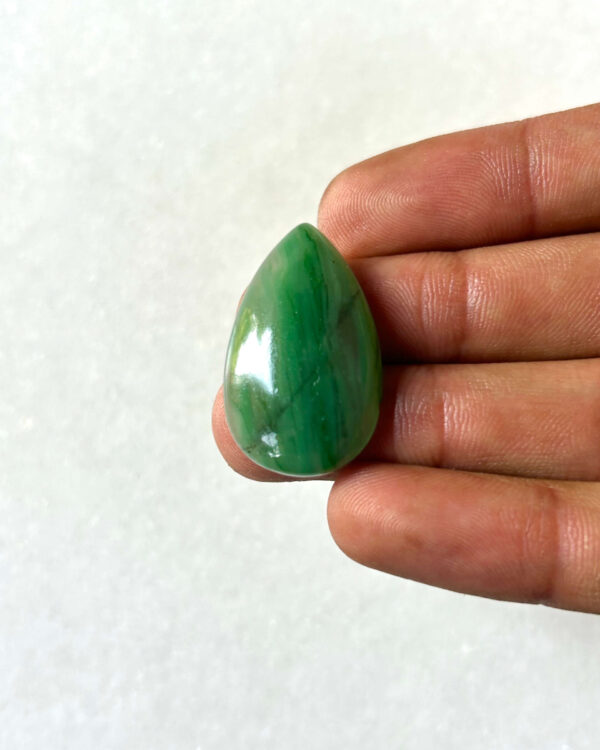 32 mm Jade Stone for Jewelry Making