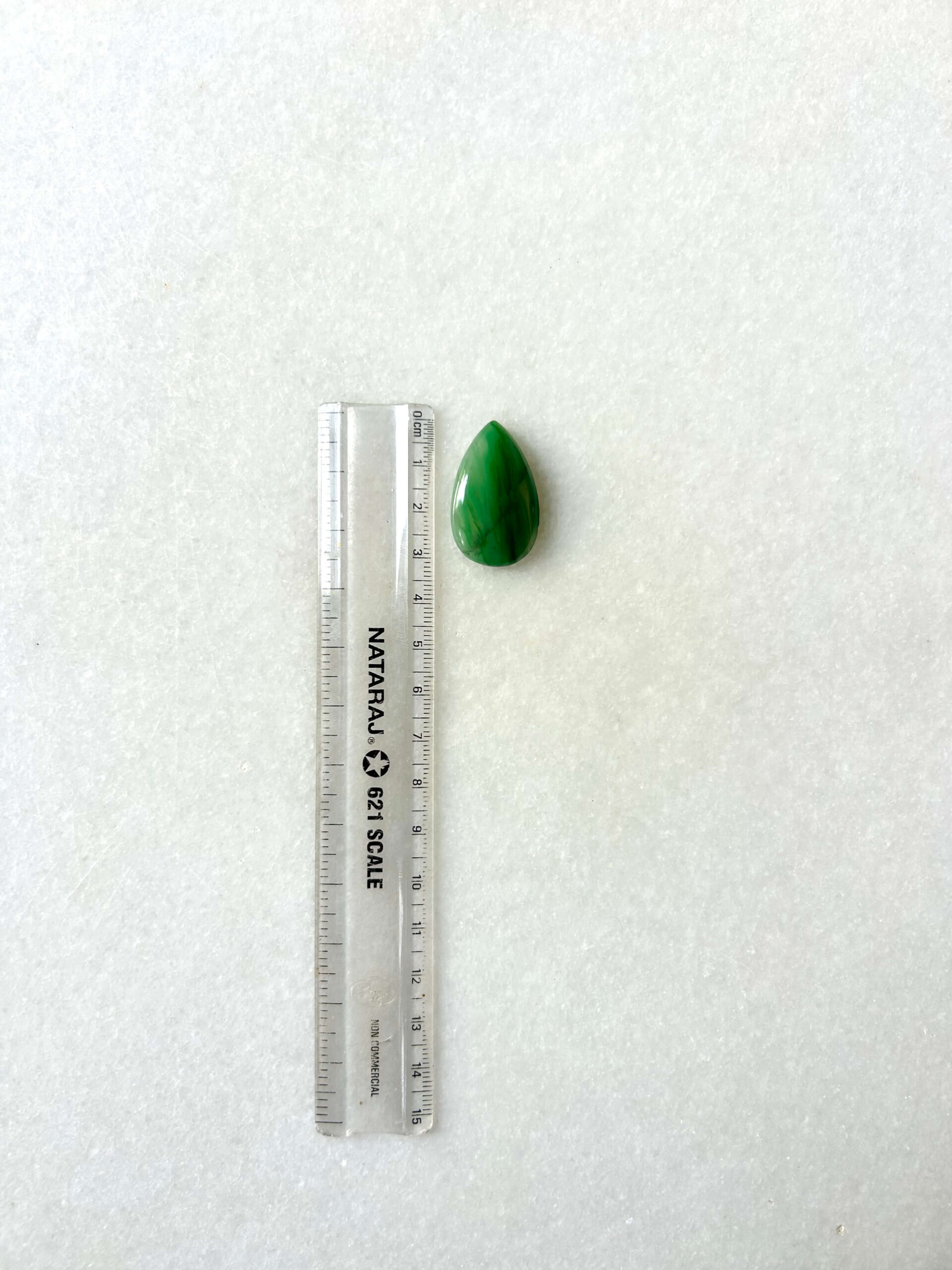 32 mm Jade Stone for Jewelry Making - Image 2