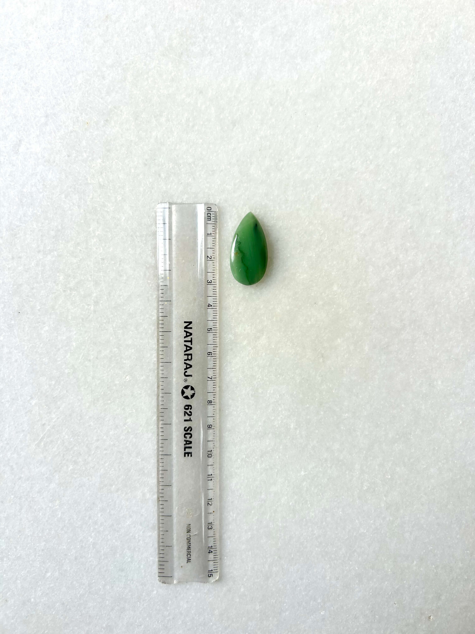 30 mm Jade Cabochon for Handmade Designs - Image 2