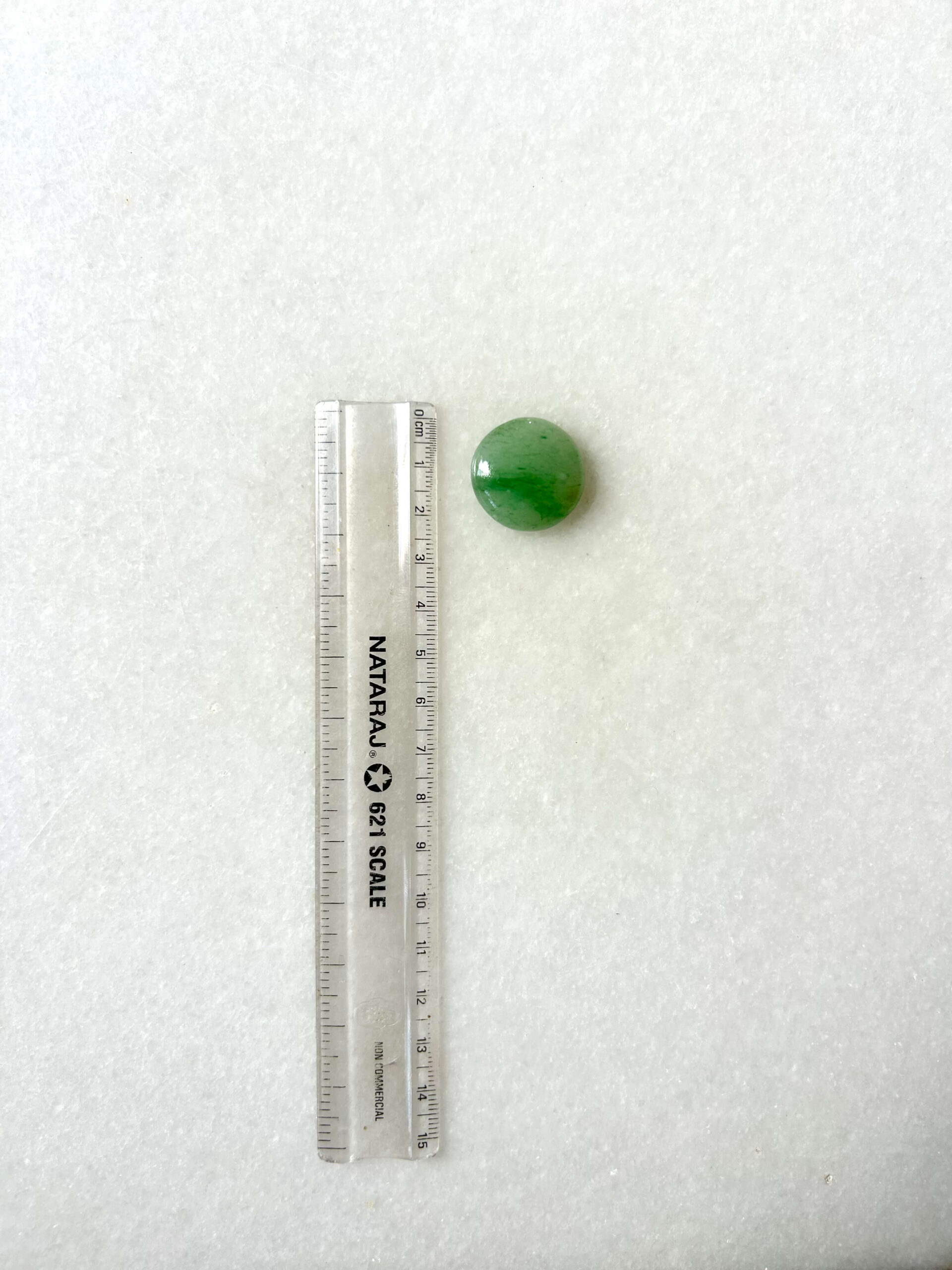 24 mm Freeform Jade Cabochon - Image 2