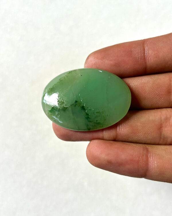 39 mm Jade Stone for Jewelry Making