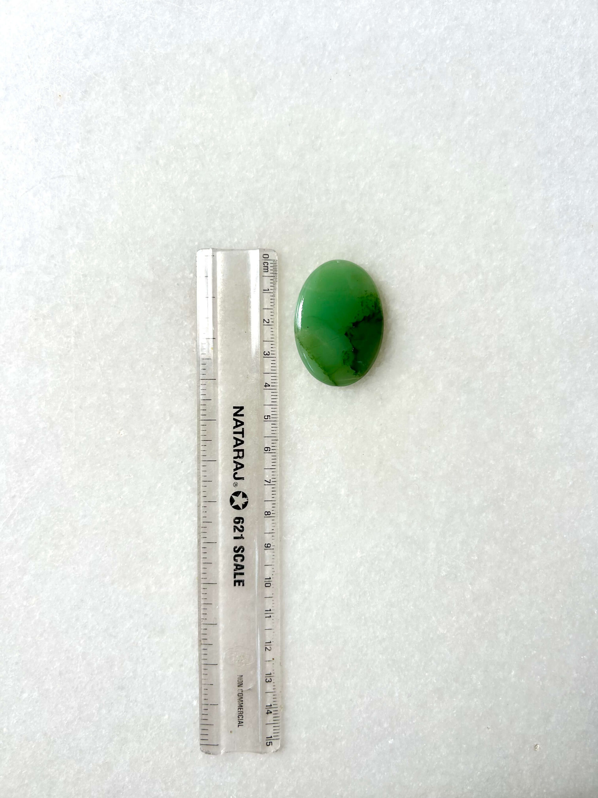 39 mm Jade Stone for Jewelry Making - Image 2