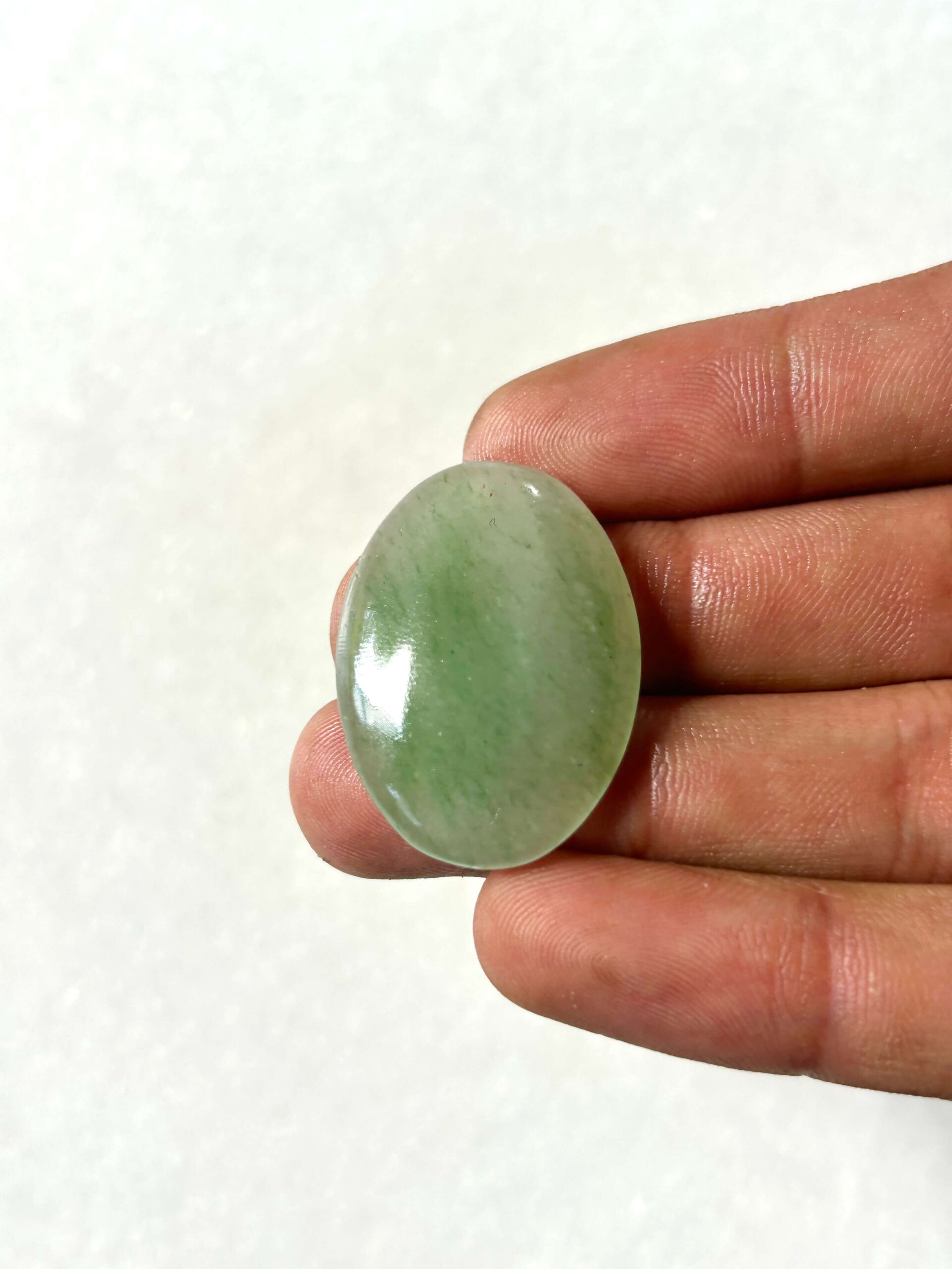 32 mm Jade Cabochon for Handmade Designs