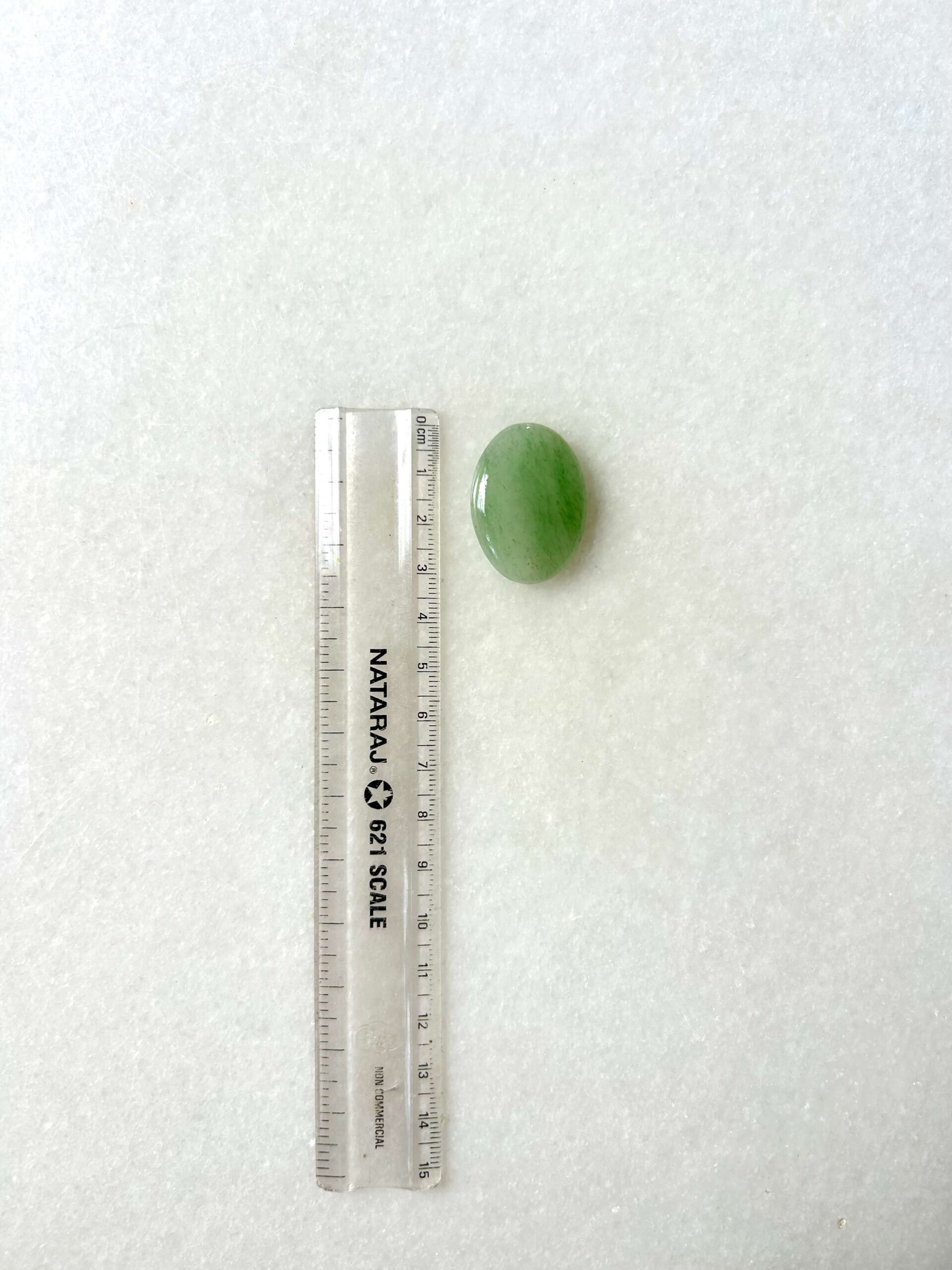32 mm Jade Cabochon for Handmade Designs - Image 2
