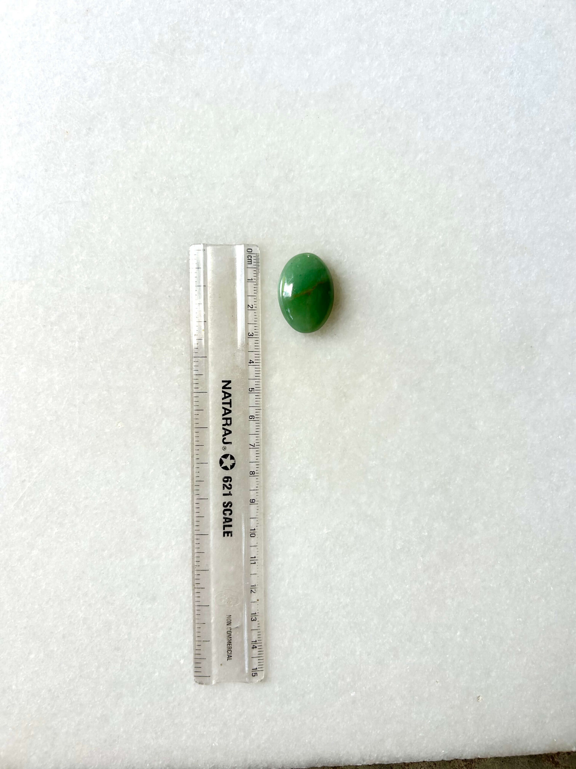 29 mm Freeform Jade Cabochon - Image 2