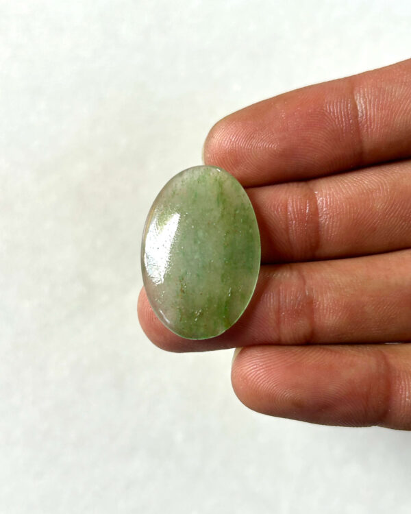 30 mm Jade Cabochon for Macrame
