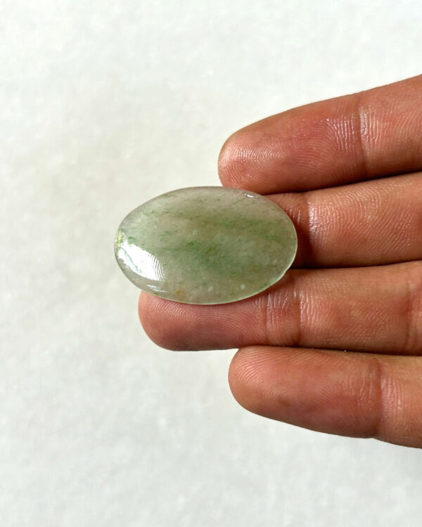 33 mm Jade Stone for Jewelry Making