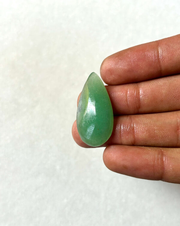 33 mm Jade Cabochon for Handmade Designs