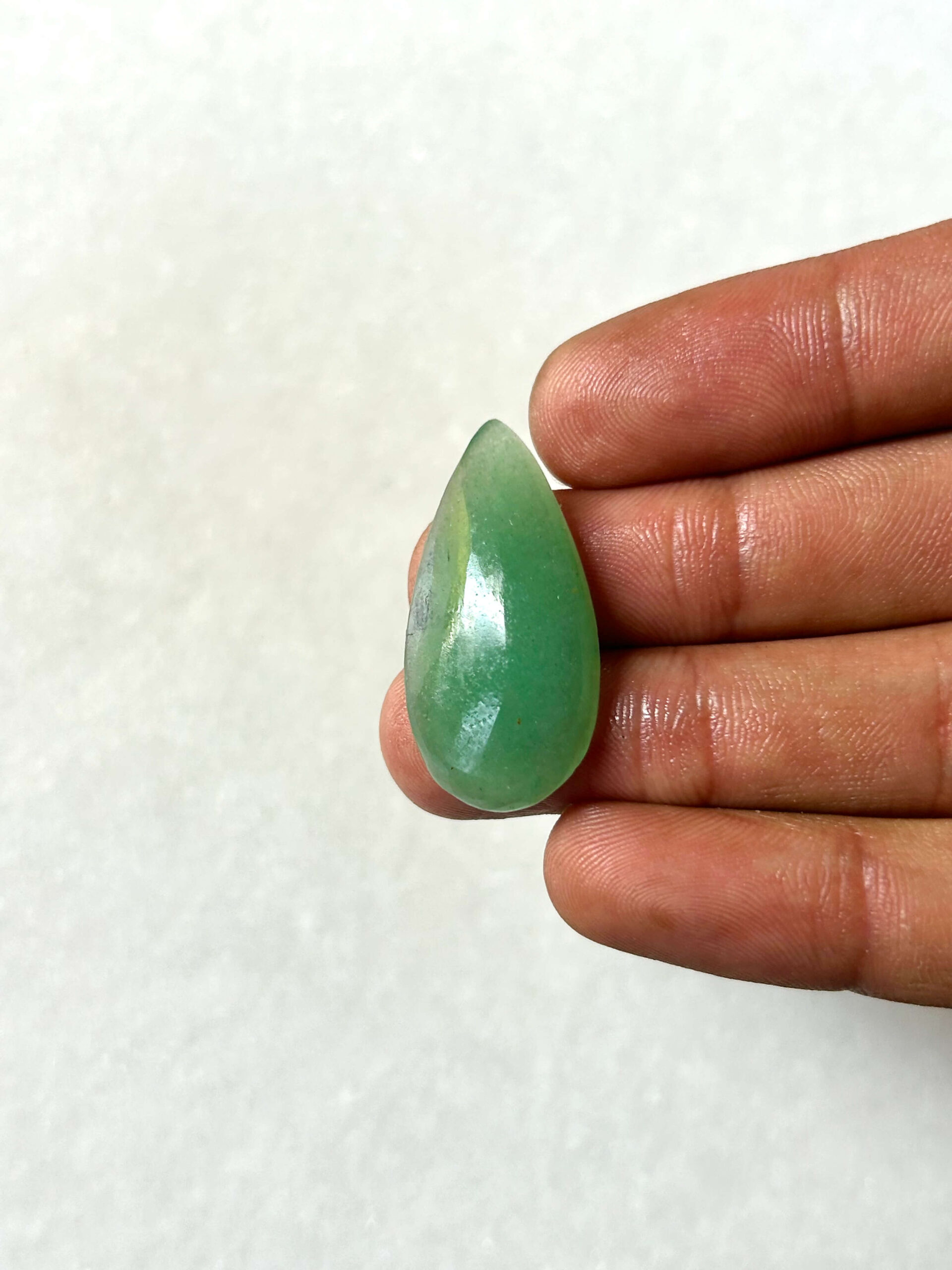 33 mm Jade Cabochon for Handmade Designs