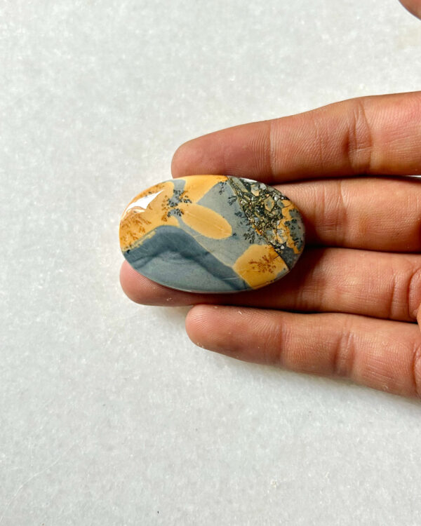46mm Natural Maligano Jasper Cabochon for Jewelry Making
