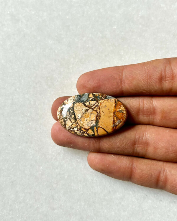37mm Natural Maligano Jasper Cabochon for Jewelry Making